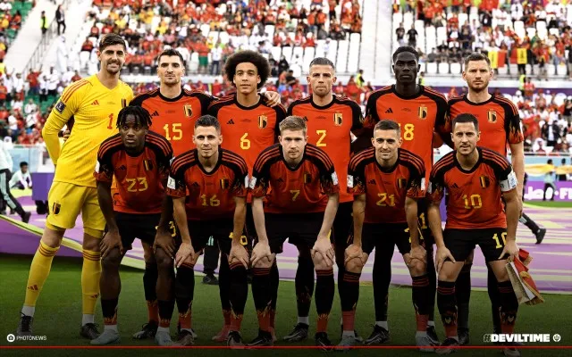 Tim nasional Belgia (twitter BelRedDevils)