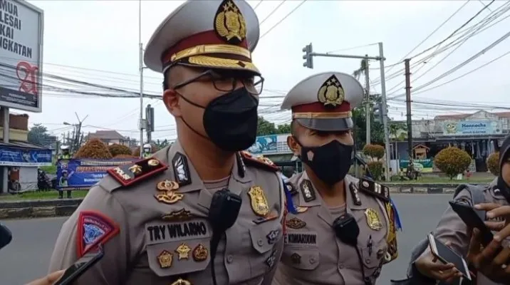 Kasatlantas Polresta Serang Kompol Tri Wilarno. (ist)