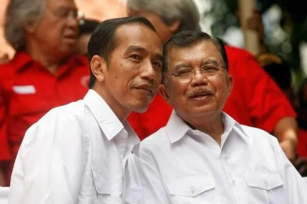 Presiden Jokowi dan Jusuf Kalla. (Foto: setkab.go.id).