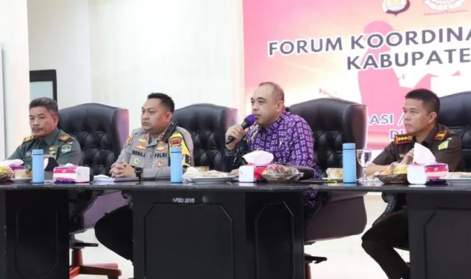 Rapat Forkompinda Kabupaten Tangerang. (Foto/Ist)