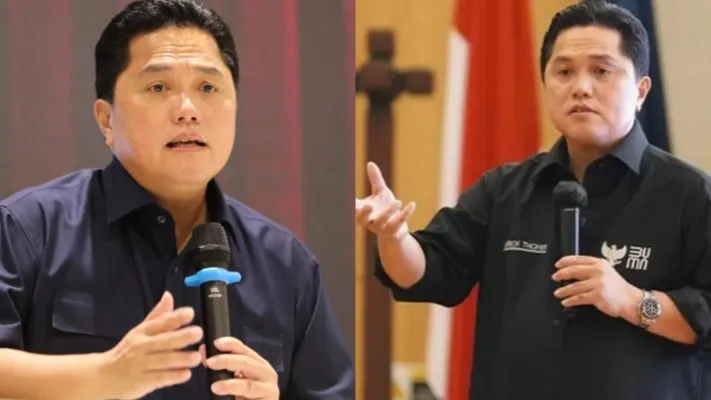 Erick Thohir disebut sosok Cawapres yang paham kewirausahaan. (Kolase/Ist)