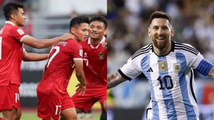 Harga lengkap tiket Timnas Indonesia vs Argentina di FIFA Matchday Juni 2023.(Kolase/Ist)