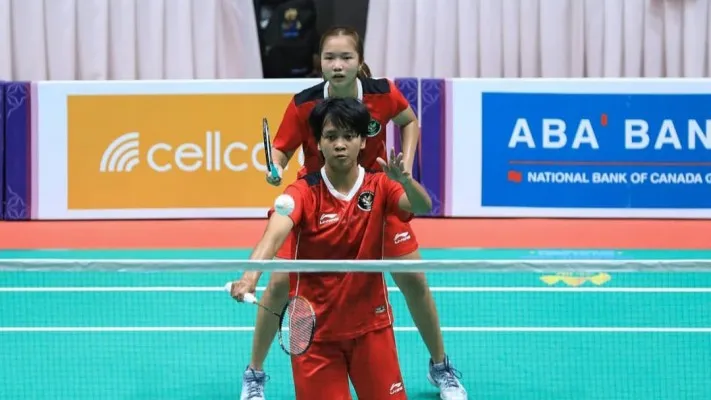 Hasil Indonesia Open 2023 memastikan Meilysa/Rachel lolos ke babak 16 besar. (Instagram/@puspitasarimt)