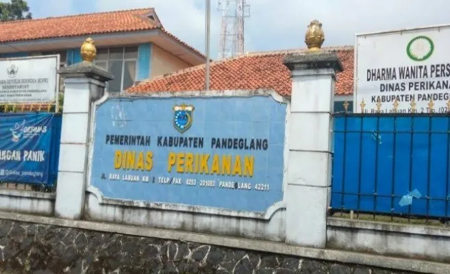 Kantor Dinas Perikanan (Diskan) Pandeglang. (Ist)