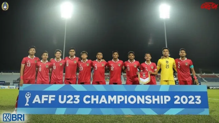 Jadwal semifinal Piala AFF U23 2023 antara Timnas Indonesia berhadapan dengan Thailand. (Instagram/@pssi)