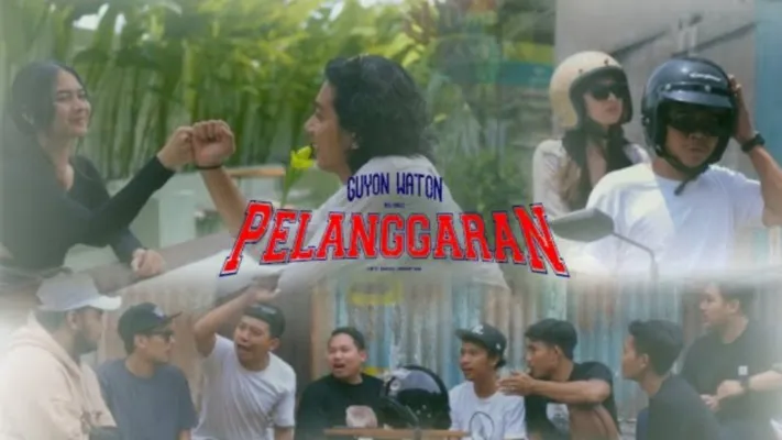 Lirik lagu Pelanggaran Guyon Waton. (YouTube/Guyonwaton Official)