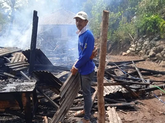 Salah satu kejadian kebakaran rumah di Pandeglang. Ist