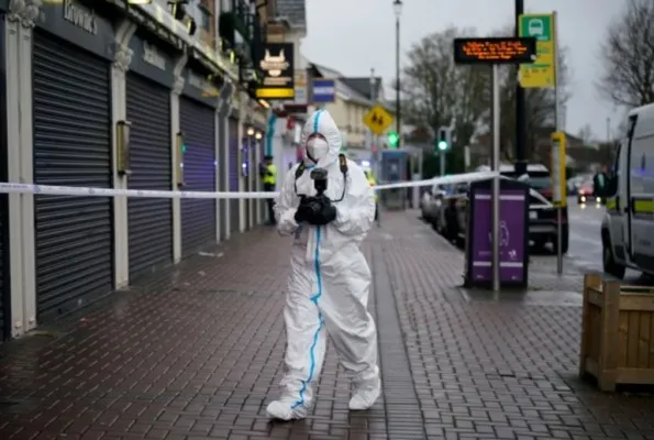 Penembakan terjadi di restoran Browne's Steakhouse, Dublin, Irlandia pada malam Natal. (Foto/BBC News)