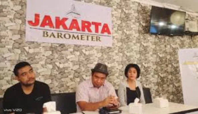 Inisiator Jakarta Barometer, Jim Lomen Sihombing. (Humas Pemprov)