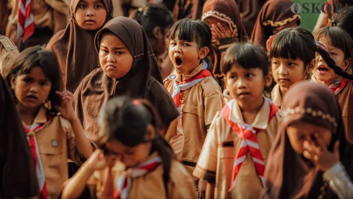 Jadwal masuk sekolah 2025 usai libur kenaikan kelas. (Sumber: Poskota/Ahmad Tri Hawaari)