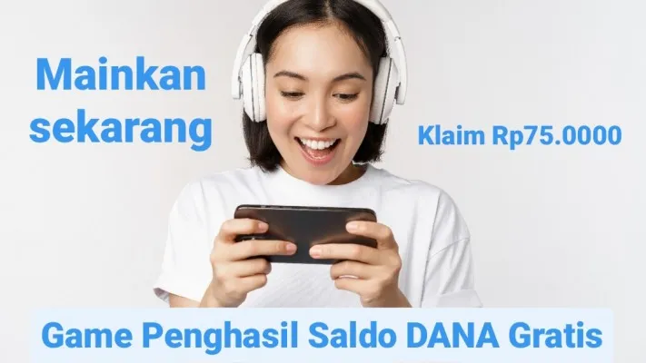 Ilustrasi bermain game penghasil uang untuk menghasilkan saldo DANA gratis. (Foto: edit Freepik/Kamila Sayara)