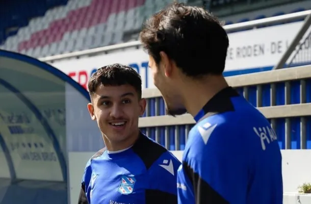 Nathan Tjoe-A-On sudah kembali ke klub SC Heerenveen setelah berhasil membawa Timnas Indonesia U23 lolos babak 8 besar Piala Asia U23. (Foto: SC Heerenveen)