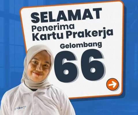 SEMANGAT SOB! Cair Juga Saldo Dana Gratis Rp3.500.000, Klaim Insentif Prakerja ke E-Money Kamu Hari Ini. (Tangkap layar Instagram/@prakerja.go.id)