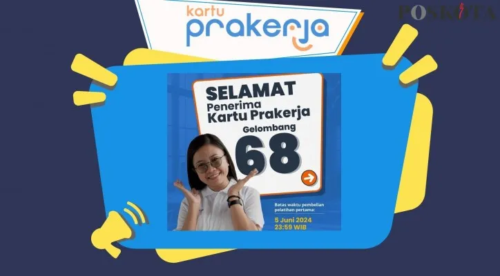 Dapat Saldo DANA Prakerja Rp600.000 lolos gelombang 68, cek NIK KTP di sini. (Poskota/Syarif Pulloh Anwari)