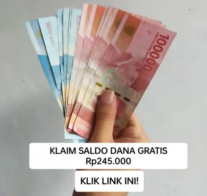 Klaim saldo DANA gratis Rp245.000 dengan 2 cara ini. (Poskota/Rinrin Rindawati)