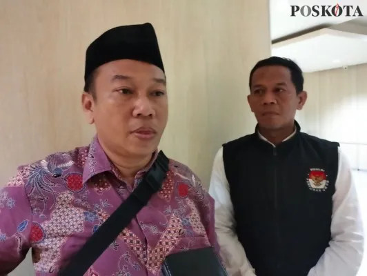 Ketua KPU Kota Depok Wili Sumarlin. (Poskota/M Irwan)