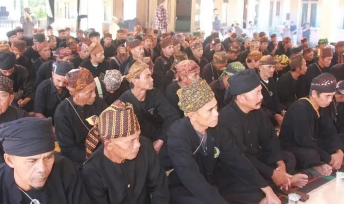 Acara seren taun untuk melestarikan tradisi budaya, di Lebak, Banten. (dok. Pemkab Lebak)