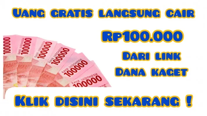 Langsung Dapat Uang Rp100.000, Klik Link DANA Kaget Hari Ini Sabtu 4 Mei 2024 Disini! (Poskota/Resi Siti Jubaedah)