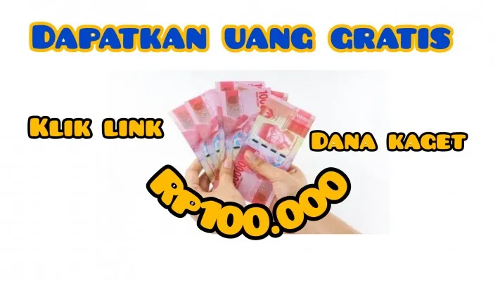 UANG GRATIS Rp100.000 Langsung Cair ke E-walletmu, Klik Link DANA Kaget Hari Ini Sabtu 4 Mei 2024 Disini! (Poskota/Resi Siti Jubaedah)