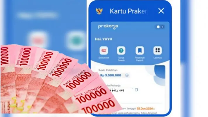 Cara Daftar Kartu Prakerja Gelombang 72 Pakai NIK dan KTP Untuk Klaim Insentif Rp700.000 Jadi Saldo DANA Gratis (Poskota/Resi Siti Jubaedah)