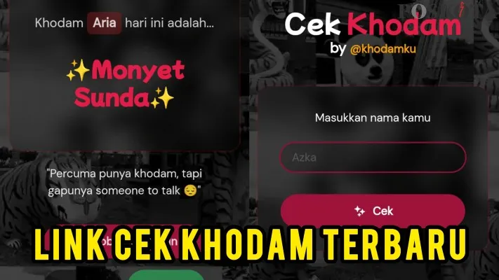 Coba Sekarang, Link Cek Khodam Online Terbaru Viral TikTok Pakai Namamu Caranya Disini! (Poskota/Resi Siti Jubaedah)