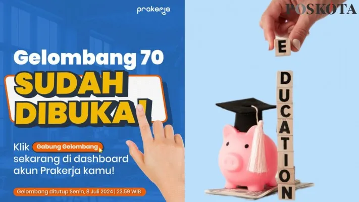 DIBUKA! Prakerja Gelombang 70, Daftarkan NIK E-KTP Sebab Saldo DANA Gratis Rp700.000 Menantimu (Poskota/Resi Siti Jubaedah)