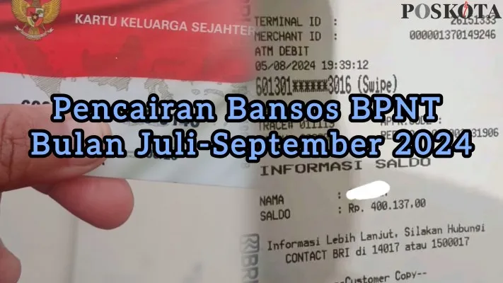 Cara bansos BPNT dan jadwal pencairannya di sini. (Poskota/Resi Siti Jubaedah)