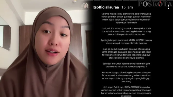 Ancam Akan Bongkar Fakta Sang Ibunda Nikita Mirzani, Lolly: Sekarang Uda Saatnya Kalian Semua Tau (Foto: Kolase Instagram @itsofficiallolly)