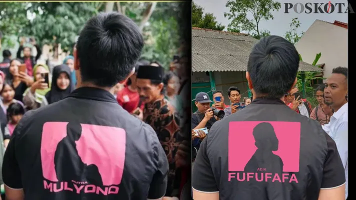 Kaesang Pakai Rompi Bertuliskan 'Putra Mulyono', Netizen Tantang Pakai Rompi 'Adik Fufufafa' (Foto: Kolase X)