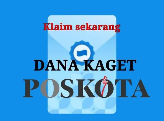 Klaim DANA kaget poskota hari ini, raup cuan Rp200.000 sekali klik link dana Kaget. (Poskota/B. J. C. Pietersz)