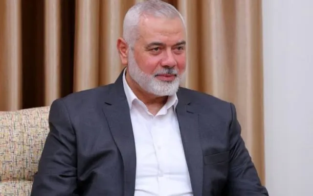 Potret Pemimpin Biro Politik Hamas, Ismail Haniyeh yang tewas pada Rabu, 31 Juli 2024 di Teheran, Iran. (X/@partisangirl)