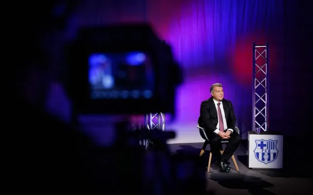 Presiden Barcelona Joan Laporta. (Foto: fcbarcelona.es).