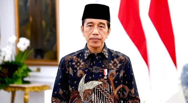 Presiden Joko Widodo saat menyampaikan belasungkawa atas .eninggalnya putra Ridwan Kamil. (Foto: biro pers)