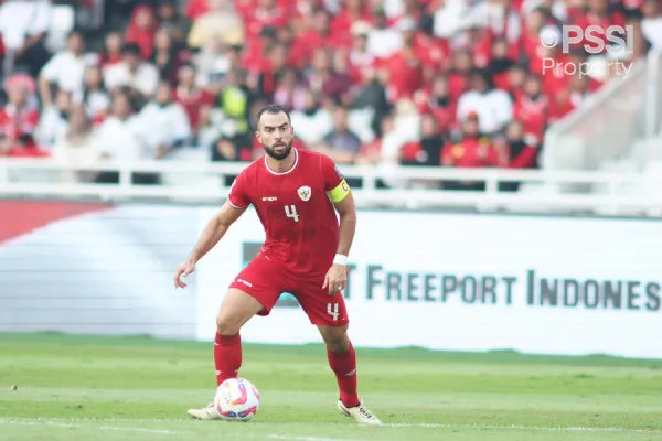 Jordi Amat menjadi pemain tertua di skuad Garuda Timnas Indonesia saat ini. (Dok. PSSI.org)