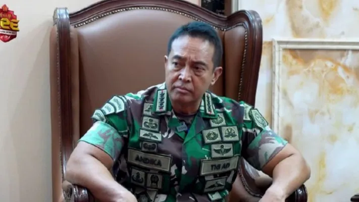 Panglima TNI Jenderal Andika Perkasa (Foto: tangkapan layar YouTube Jenderal TNI Andika Perkasa)