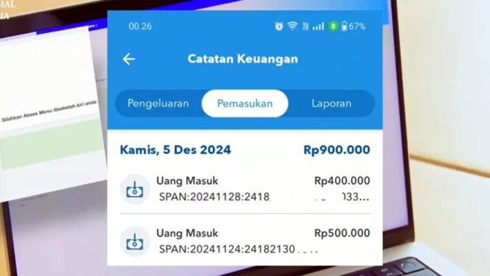 KPM BPNT yang dapat bonus pencairan Rp500.000 ke KKS bank himbara. (Youtube/Naura Vlog)