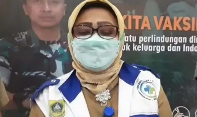 Mike Kaltarina, seorang warga Dramaga Bogor positif Omicron setelah pulang dari Jakarta, dimana sebelumnya empat orang warga Depok terkonfirmasi positif varian baru ini. (Foto/billy)