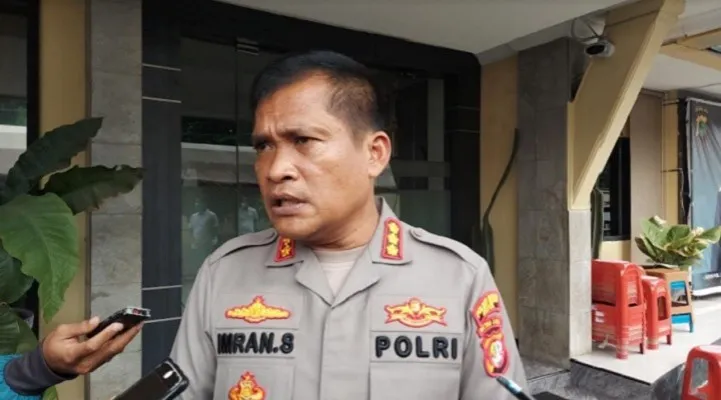 Kapolres Metro Depok Kombes Imran Edwin Siregar. (foto: angga) 