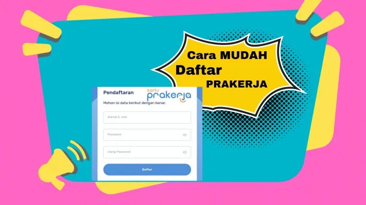 Klaim Saldo Dana Gratis Rp600.000 insentif prakerja bantuan pemerintah daftar mudah hanya menggunakan KTP dan KK. (Poskota/Syarif Pulloh Anwari)