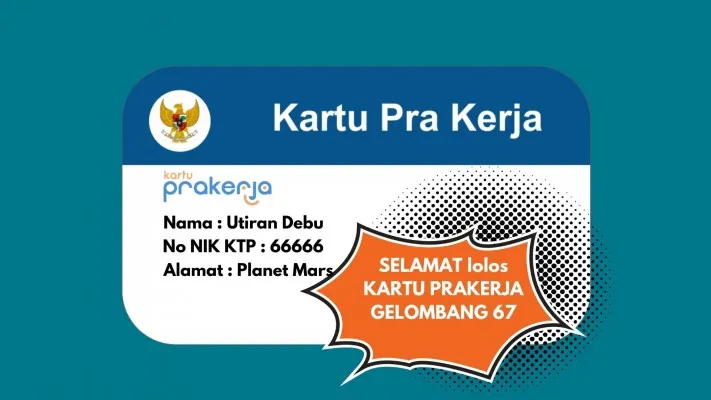 Pengumuman penerimaan Kartu Prakerja gelombang 67 akan diumumkan sebentar lagi diperkirakan pada hari Rabu 8 Mei 2024. (Poskota/Syarif Pulloh Anwari)