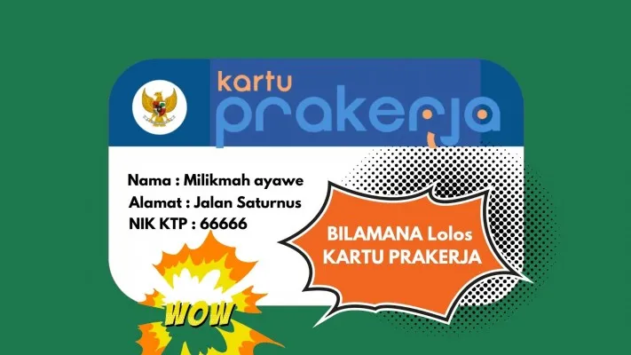 Bilamana dinyatakan lolos, kamu berhak klaim Saldo Dana Gratis Rp700.000 insentif Kartu Prakerja gelombang 67, intip tanggal pengumumannya. (Poskota/Syarif Pulloh Anwari)