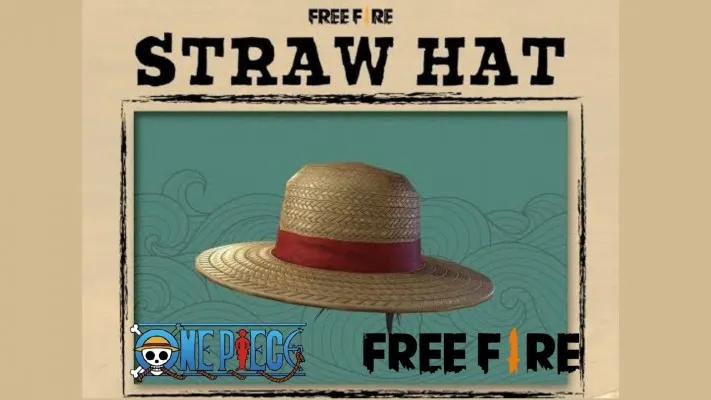 Klaim kode redeem FF gratis hari ini Jumat 17 Mei 2024 berhadiah topi jerami kolaborasi One Piece x Free Fire. (Garena)