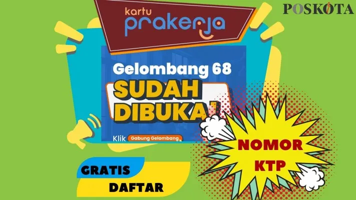 Selamat dapat Saldo DANA Prakerja Rp700.000 dari bantuan pemerintah modal nomor NIK KTP daftar hari ini Senin 20 Mei 2024. (Poskota/Syarif Pulloh Anwari)