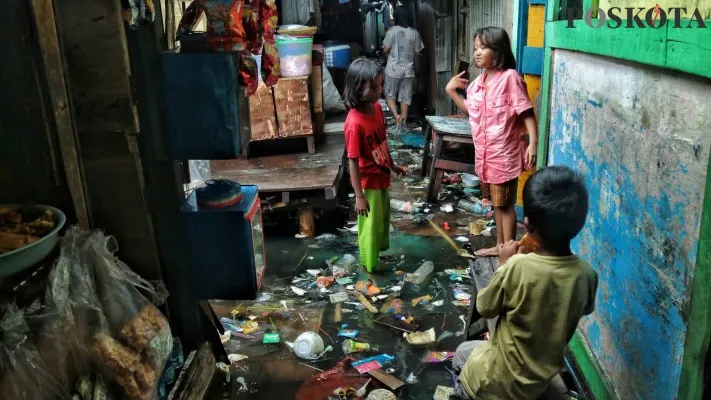 Kondisi salah satu warga miskin.(Foto: Ahmad Trihawaari)