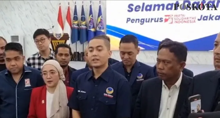 Ketua DPW NasDem DKI Jakarta, Wibi Andrino. (POSKOTA/ Pandi)