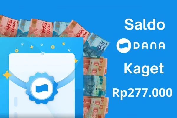 Klik ini agar bisa klaim saldo DANA Kaget gratis Rp277 ribu yang masuk ke dompet digital. (Poskota/Audie Salsabila Hariyadi)