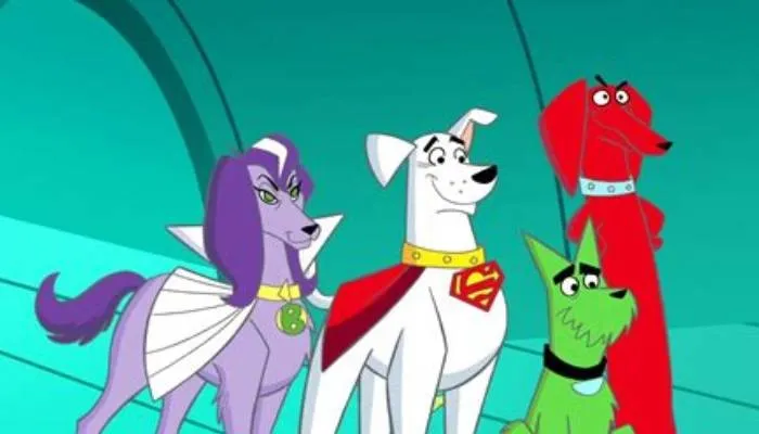 Krypto The Superdog dan kawan-kawan.