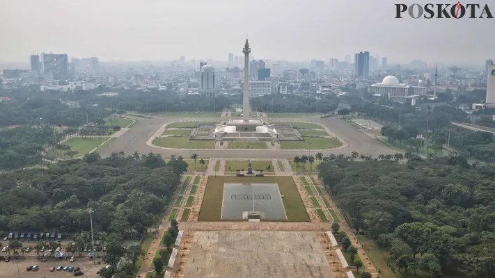 kualitas udara Jakarta. Ahmad Tri Hawaari