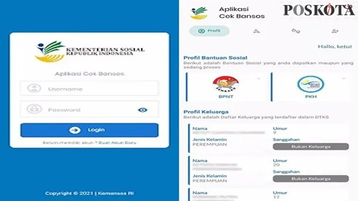 Cek Pencairan Saldo Dana Bansos 2025 Bisa Online Lewat Hp, Mulai PKH BPNT Hingga BLT (foto: Play Store/modif poskota.co.id/fani ferdiansyah)