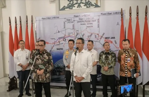 Pemprov DKI dan Kemenhub Bersinergi Percepat Pemngembangan LRT, MRT dan Stasiun Tanah Abang.(Ist)